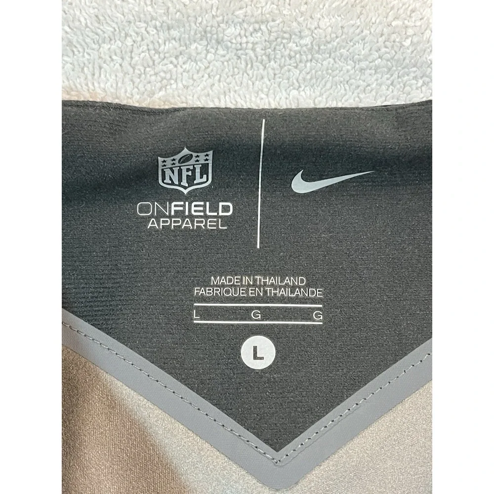 Nike Dallas Cowboys Fly Rush Half 1/2 Zip Jacket On Field Men's L 686850-419